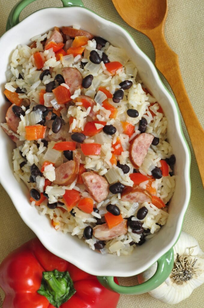 Black Beans and Sausage - Healthy Pantry
